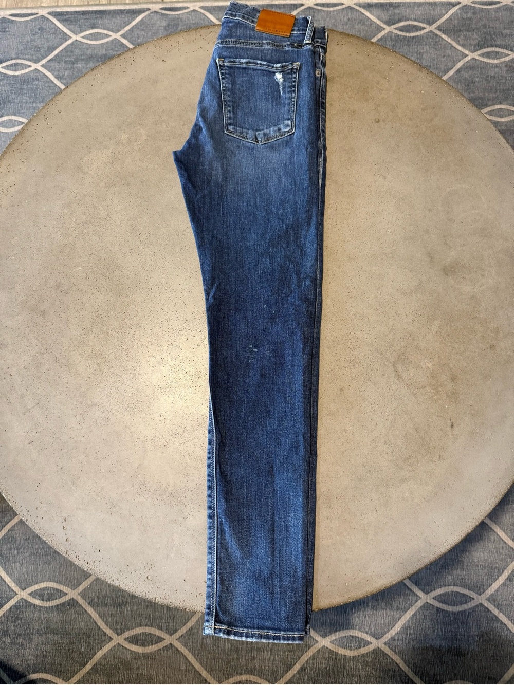 Lucky Brand faded blue denim jeans